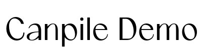 Canpile Demo