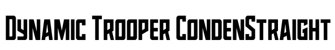 Dynamic Trooper CondenStraight