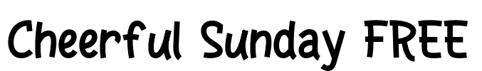 Cheerful Sunday FREE