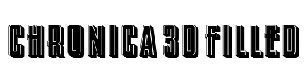 Chronica 3D Filled