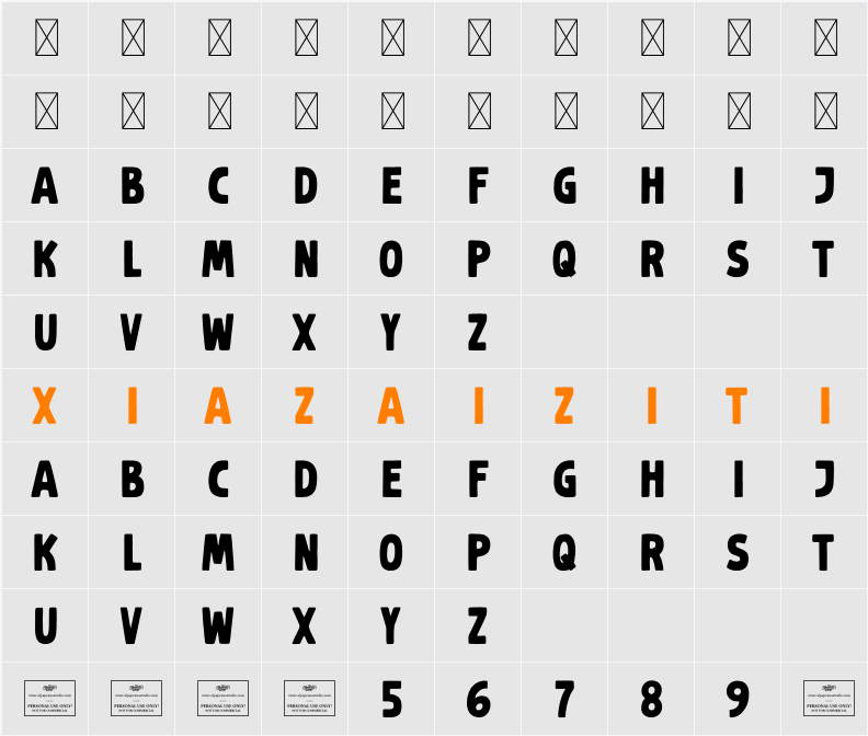 Crackajack 字符映射表