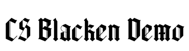 CS Blacken Demo