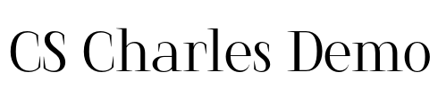 CS Charles Demo