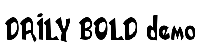 DAILY BOLD demo