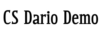 CS Dario Demo