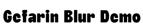 Gefarin Blur Demo
