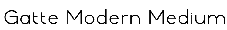 Gatte Modern Medium