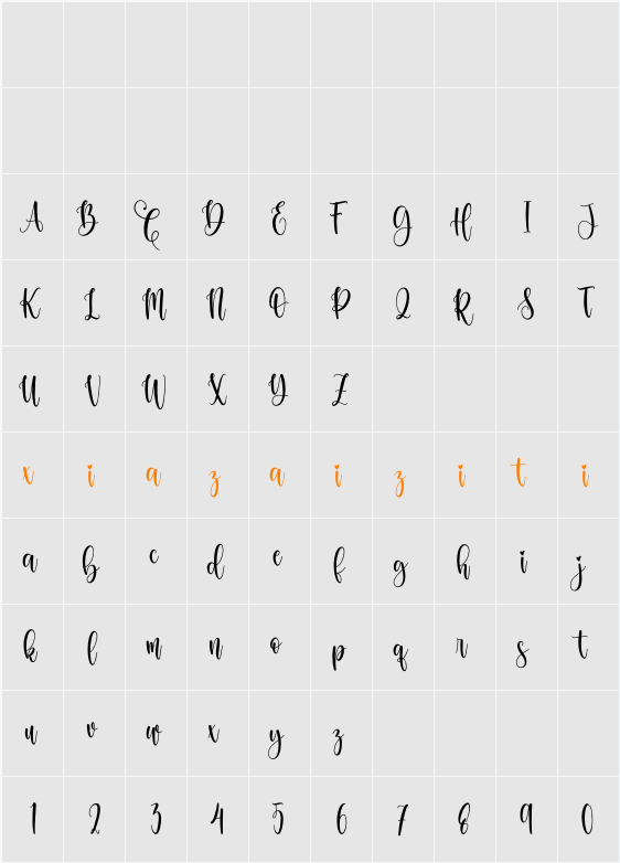 ChristmasDay 字符映射表