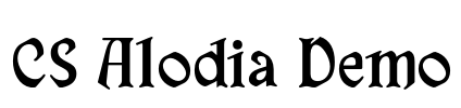 CS Alodia Demo