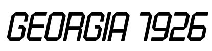 Georgia 1926