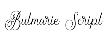 Bulmarie Script
