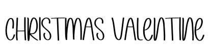 Christmas Valentine