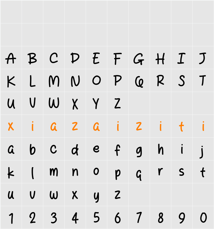 Catways 字符映射表