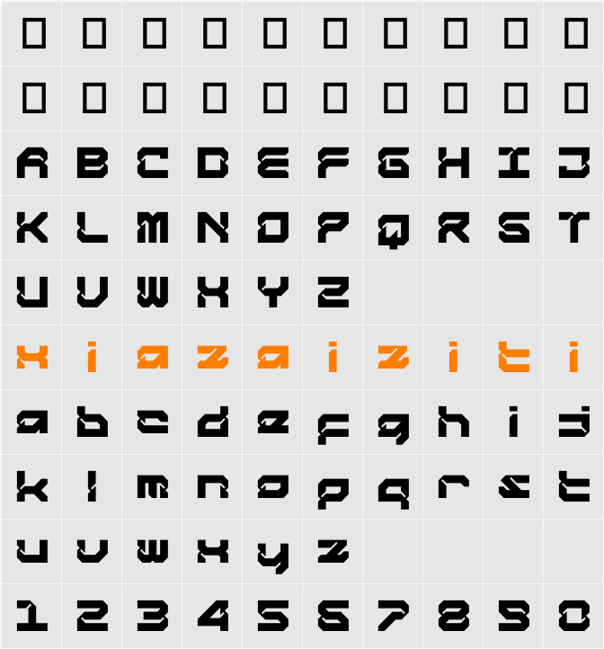 Cyber Alert 字符映射表