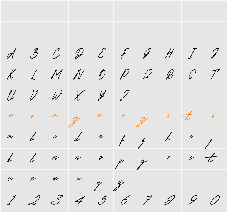 Delimis 字符映射表