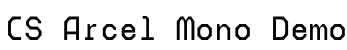 CS Arcel Mono Demo