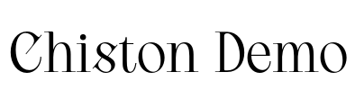 Chiston Demo