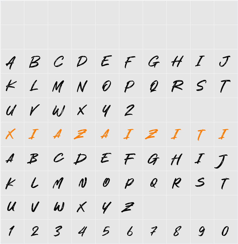 Foxgrab 字符映射表