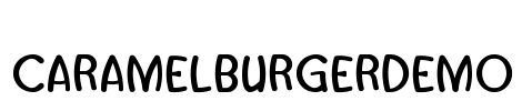 CaramelBurgerDemo