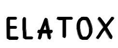 Elatox 字体预览图