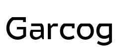 Garcog 字体预览图