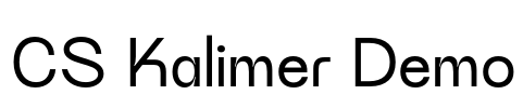 CS Kalimer Demo