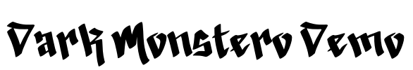 Dark Monstero Demo