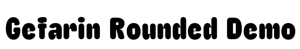 Gefarin Rounded Demo