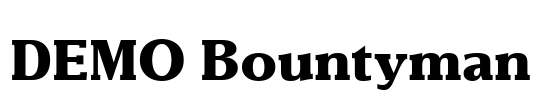 DEMO Bountyman