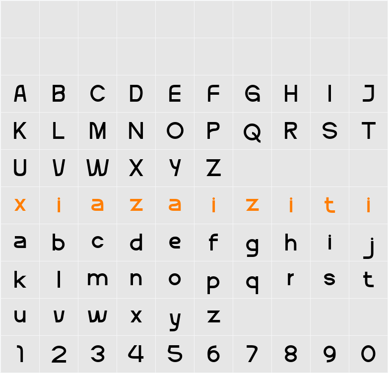 Formatek 字符映射表