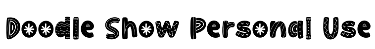 Doodle Show Personal Use