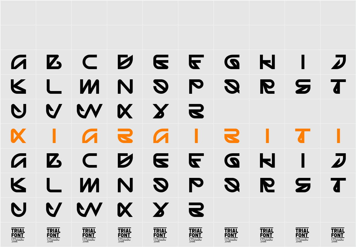 Common Campbell Demo 字符映射表