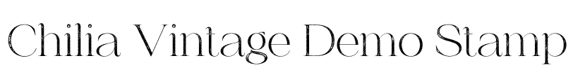 Chilia Vintage Demo Stamp