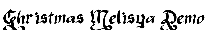 Christmas Melisya Demo