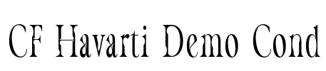 CF Havarti Demo Cond
