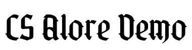 CS Alore Demo