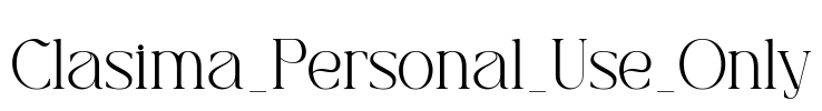 Clasima_Personal_Use_Only