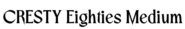 CRESTY Eighties Medium