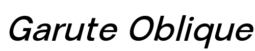 Garute Oblique