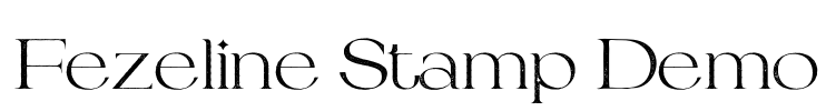 Fezeline Stamp Demo