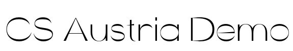 CS Austria Demo