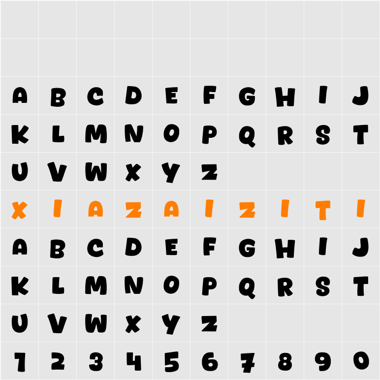 Catfiles 字符映射表