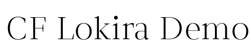 CF Lokira Demo
