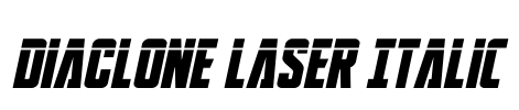 DiaClone Laser Italic