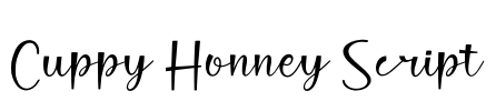 Cuppy Honney Script