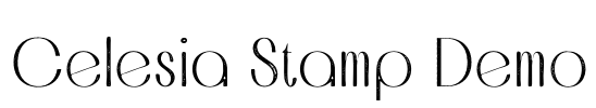 Celesia Stamp Demo