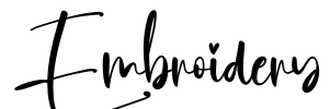 Embroidery