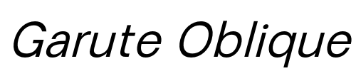 Garute Oblique