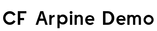 CF Arpine Demo