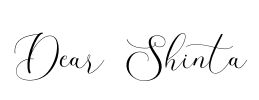 Dear Shinta